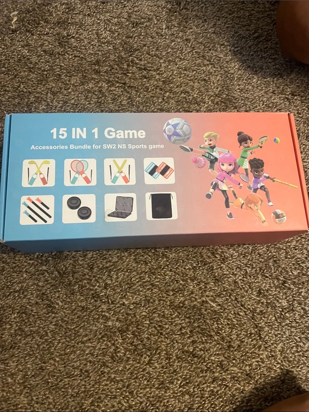 15-in-1 Game Accessories Bundle for VR/AR Controllers - Pink & Blue